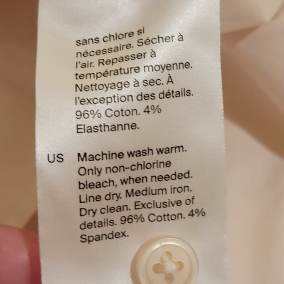 Cos Oversized A-Line Shirt Dress Size 2 Light Beige Cotton Exposed Zip Neck NWT - Picture 11 of 12